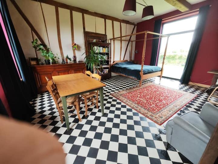 דירות Verchin Chambre Spacieuse Avec Vue Sur Clocher מראה חיצוני תמונה